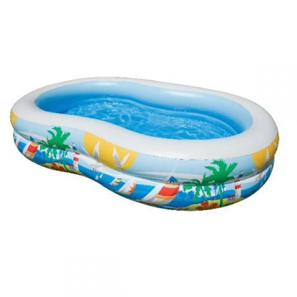 Piscine Intex Paradise Seaside robuste avec doubles chambres à air