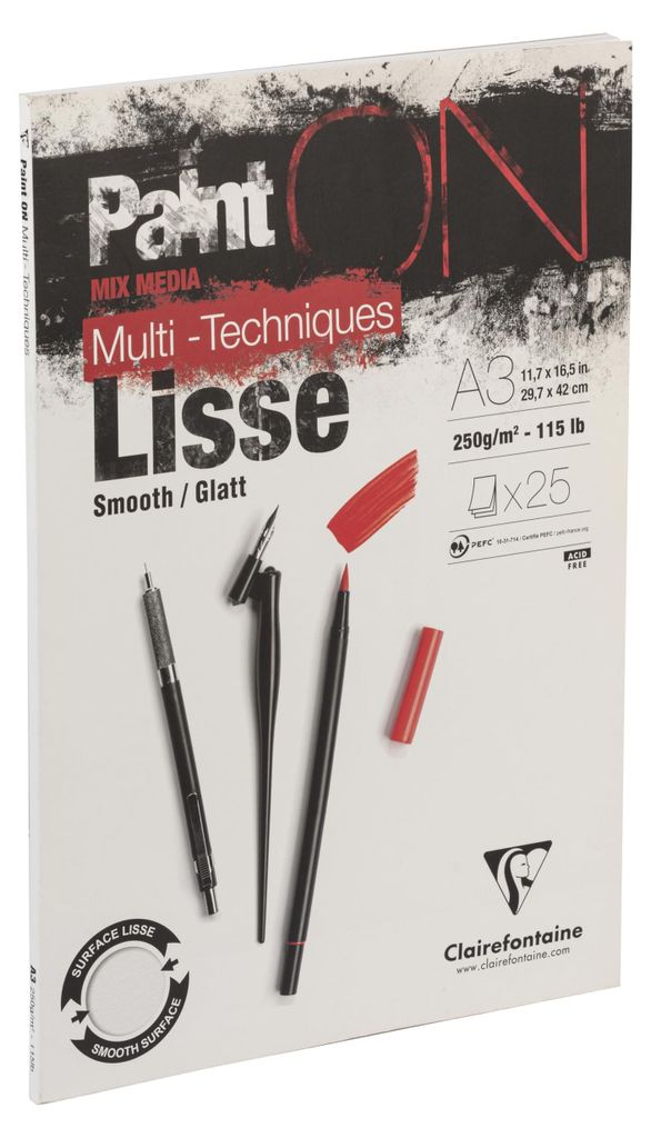 Clairefontaine 975730C. Bloc de papel para dibujo Imagen del producto 
