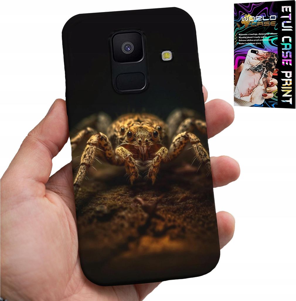 Gehäuse Für Samsung A6 2018 - Spinne Vogel Spinnen Spinnentier Fall