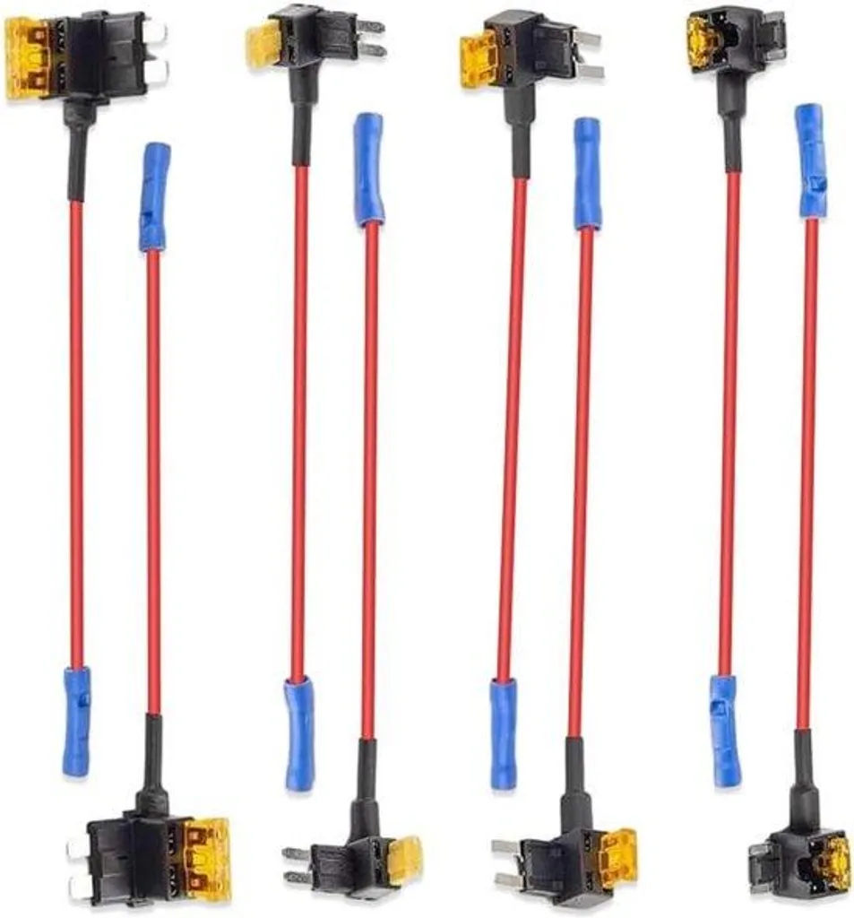 Assortiment de fusibles de sécurité automobile avec porte-fusible déporté