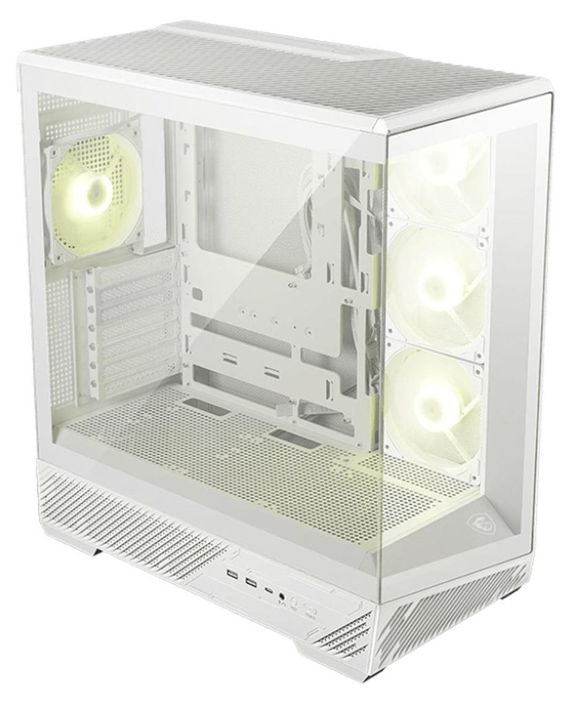 Gehäuse MSI MAG PANO 130R PZ WHITE Midi Tower ATX Blanco USB-C