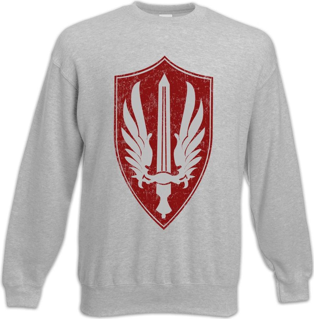 Urban Backwoods Silver Spar Squadron, Sweatshirt, Farbe: Hellgrau, Größe: S