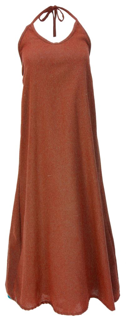 Natürliches Boho Sommerkleid, Alternatives Neckholder Produktbild 
