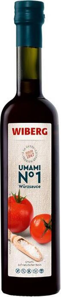 WIBERG Würzsauce N° 1, Umami, auf natürlicher Basis 500ml
