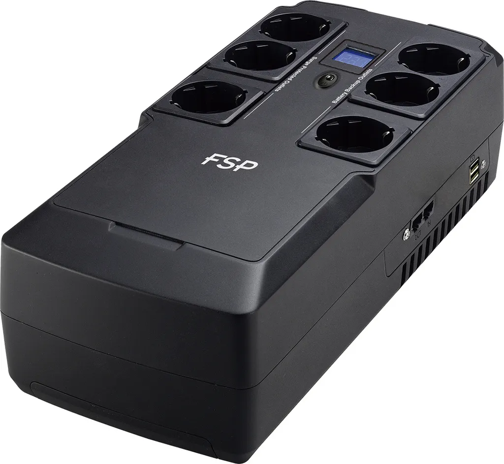 Onduleur de bureau FSP NanoFit 800VA pour protéger la box internet