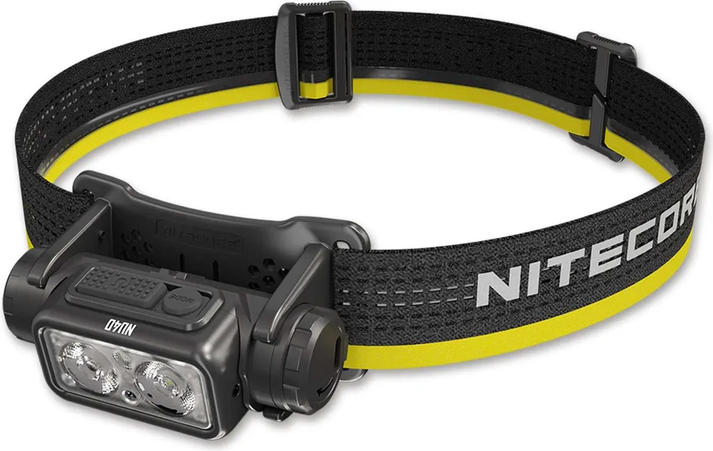 Nitecore NU40 Lampada Frontale Trail Running - Leggera e Potente 1000lm