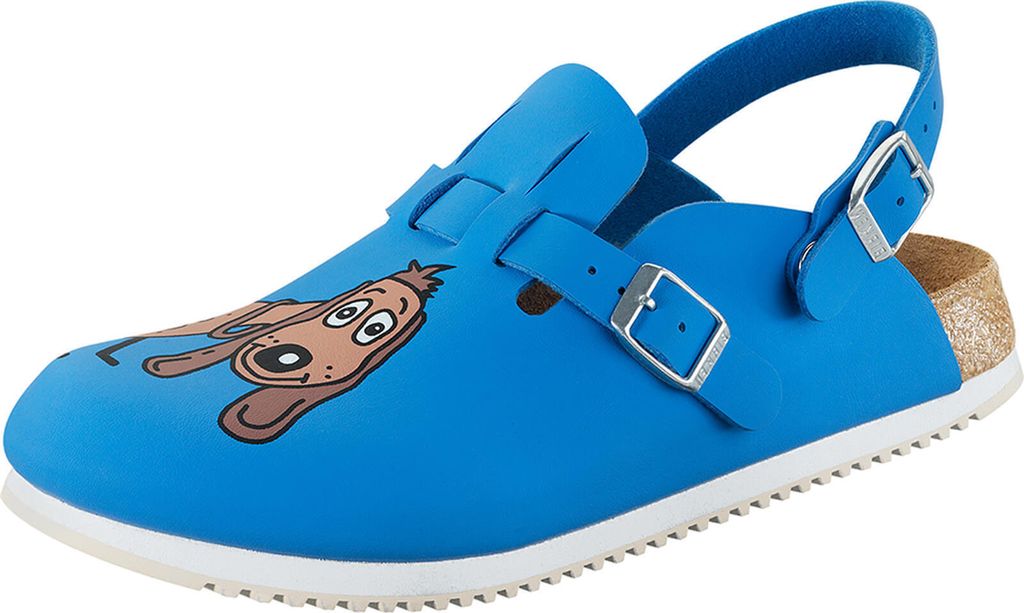 Birkenstock KAY SL dog blue Birko-Flor, Weite:Schmal, Produktbild 7
