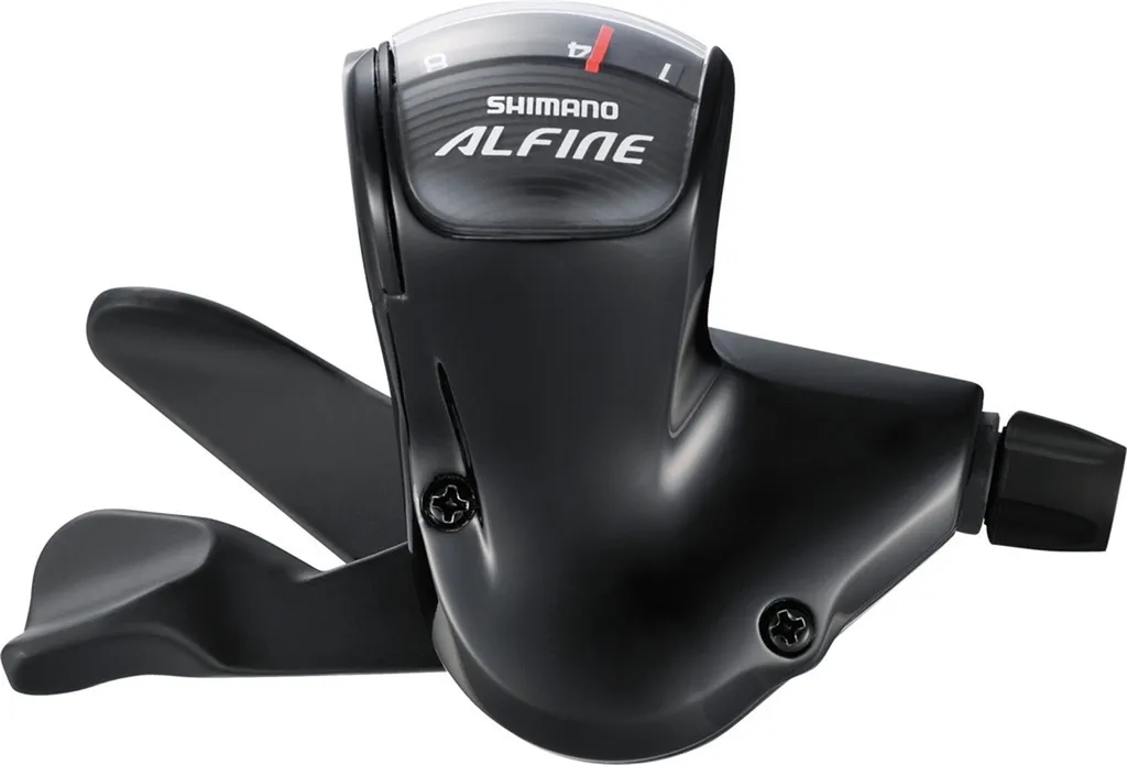 Manette Shimano Alfine SL-S503 8 Vitesses Rapidfire Noir avec Câble 2100mm