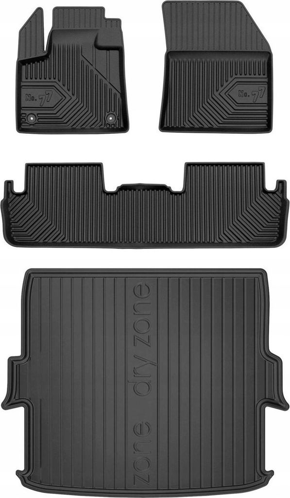 SET 77 Fußmatten und Fußmatte DS 7 Crossback ab 2017-