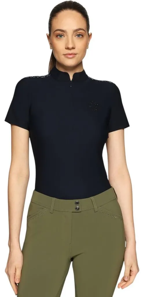 T-shirt technique Bruna Premium Samshield FS 2026 Manches courtes S Navy