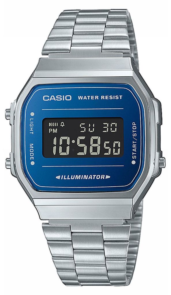 Casio Herren Armbanduhr A168WEM-2BEF Vintage digital Produktbild 