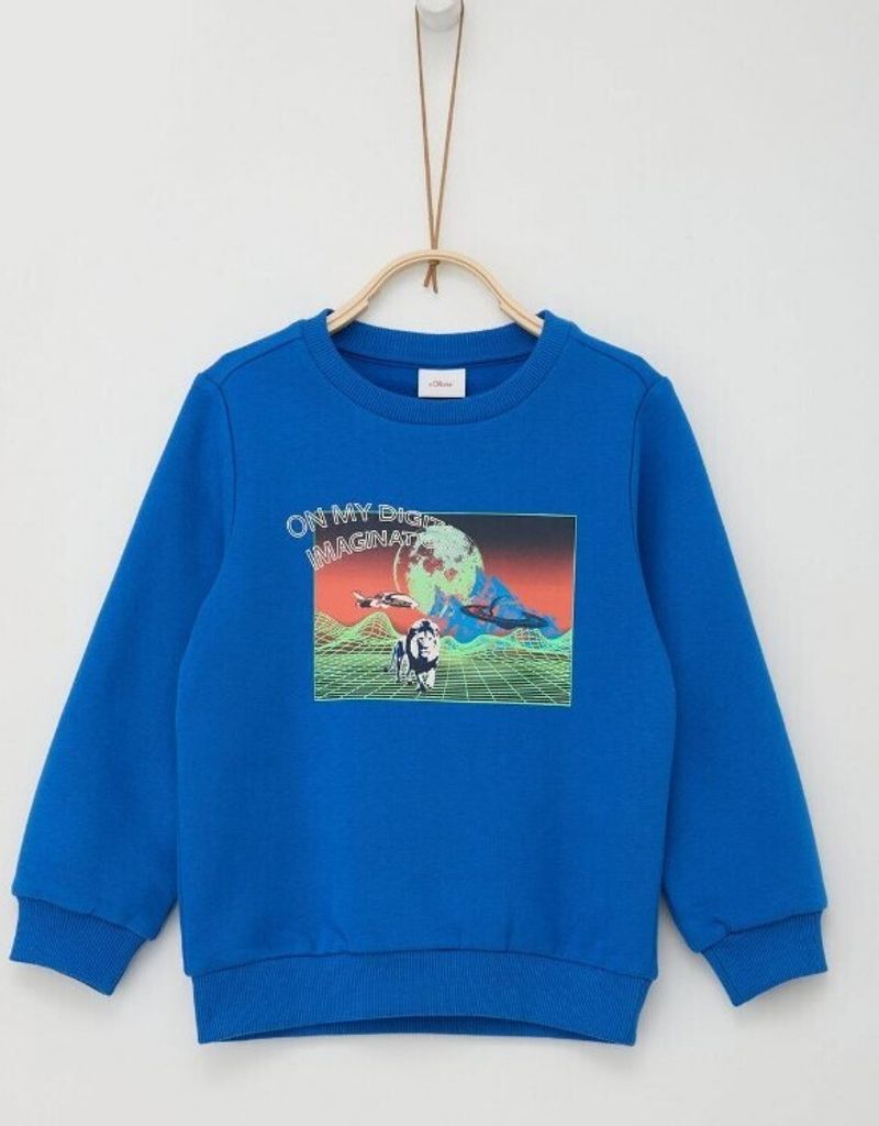 S. Oliver Sweatshirt BLUE 116/122