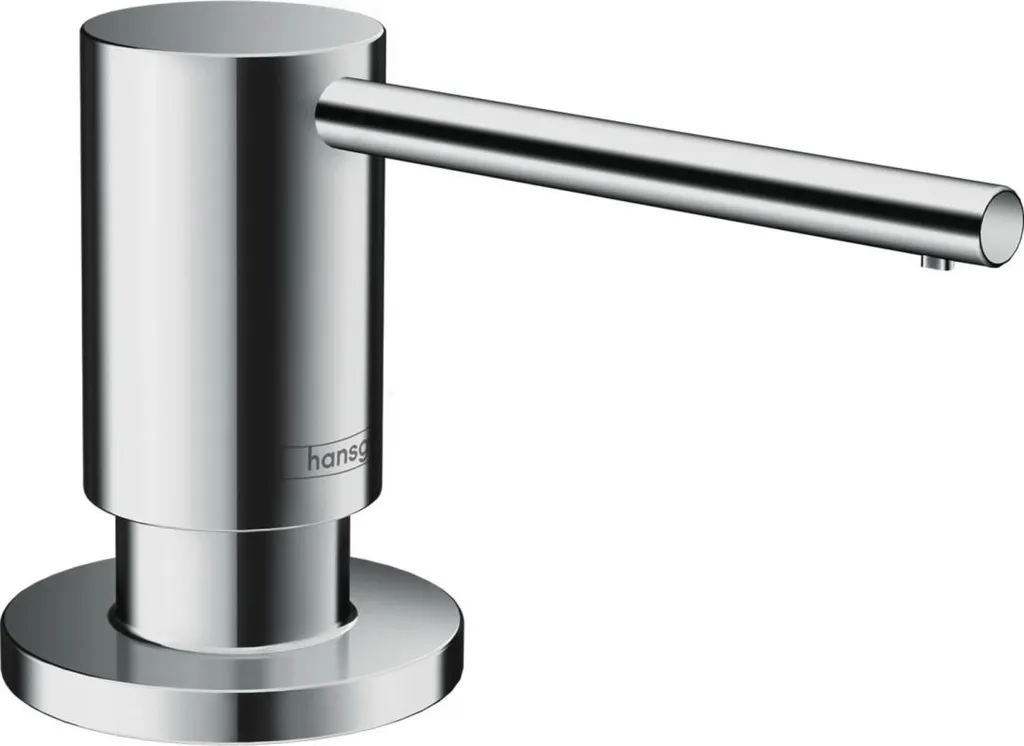Erogatore Sapone Hansgrohe A41 Nero Opaco 40438670 - Lusso in Cucina