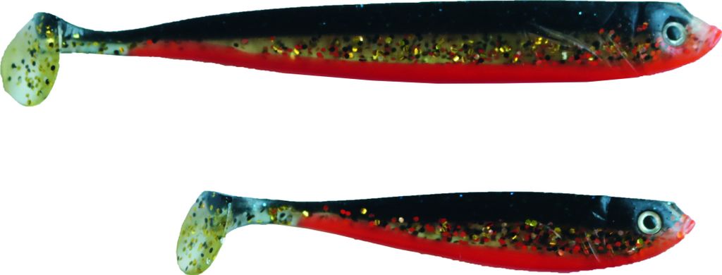 Hamburger Stint 13cm Black Red Golden Shiner