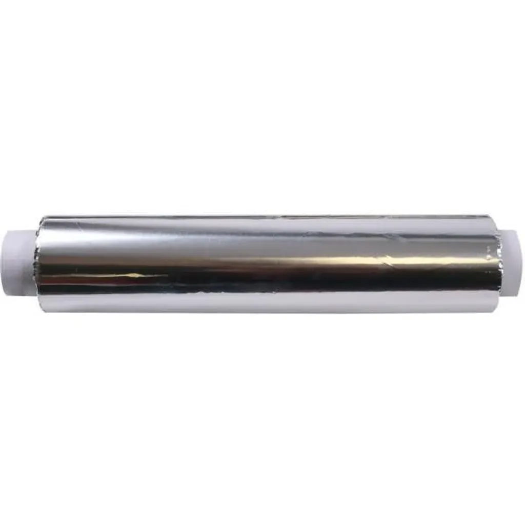 Papier Aluminium Alimentaire en Rouleau 45cm x 150m Épais et Souple