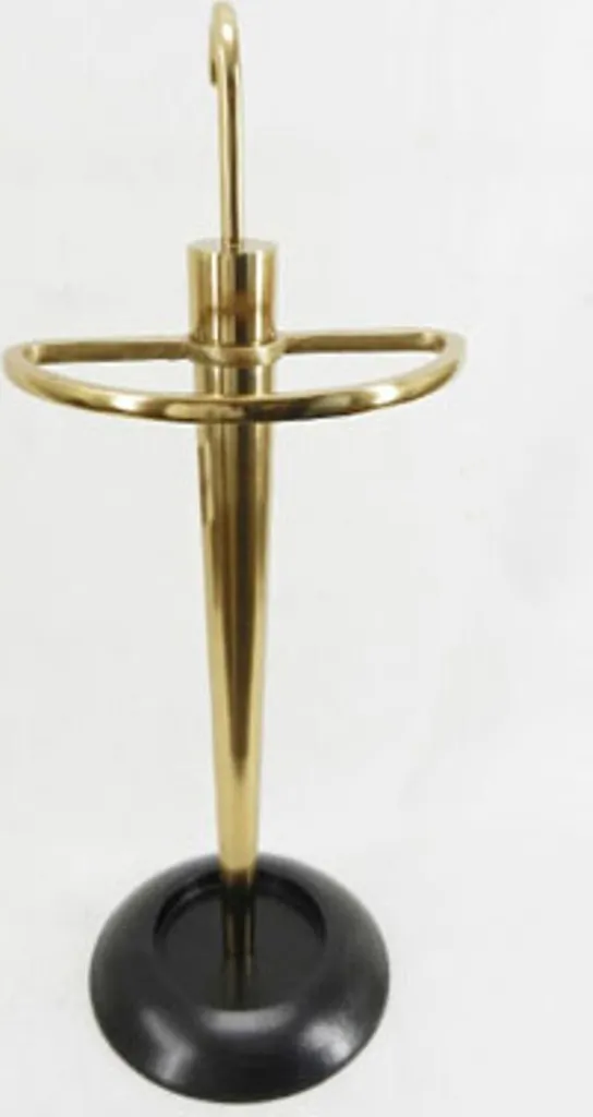 Porte-parapluies Art Nouveau Laiton Or et Noir - Finition Haut de Gamme