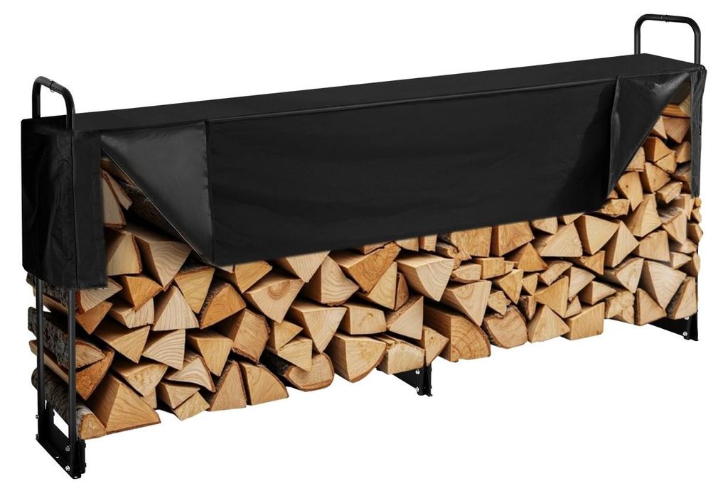 Estantería para leña VEVOR, estante para leña, soporte de Imagen del producto 