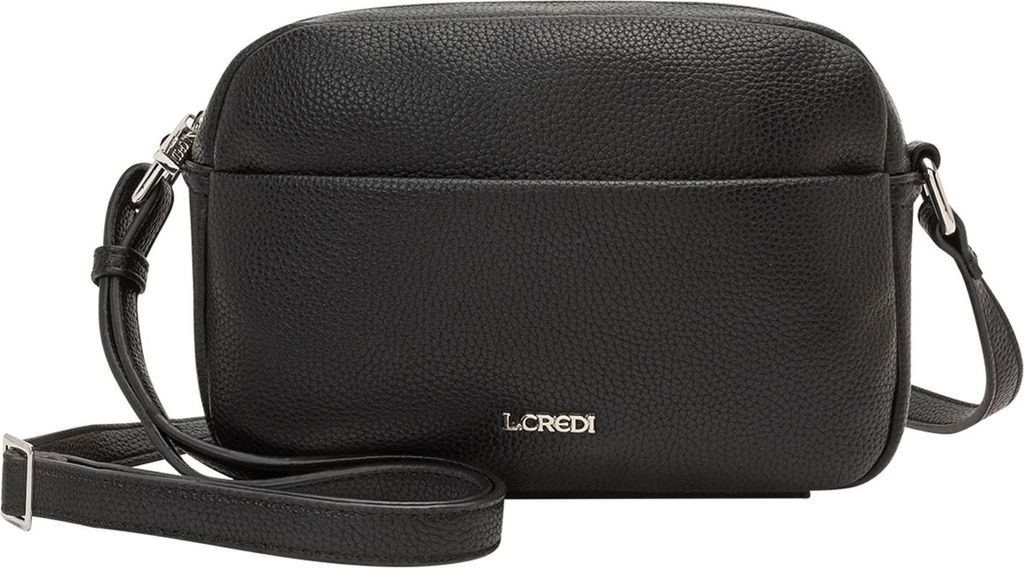 L.CREDI Umhängetasche Olga Crossbody Bag Black schwarz