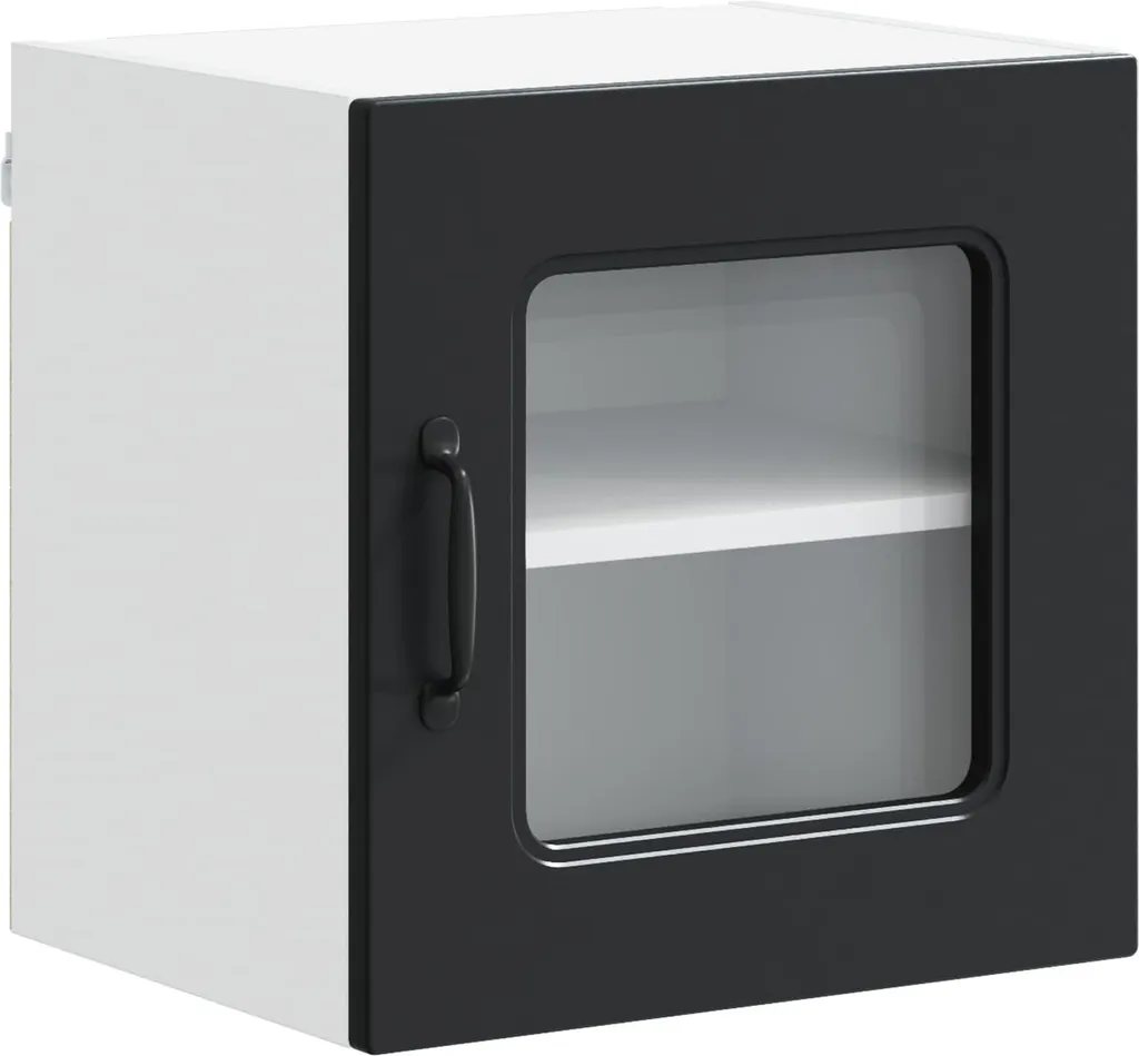 SYFAX Mobile Cucina Kalmar Nero 40x31x40 cm | Dispensa Salvaspazio