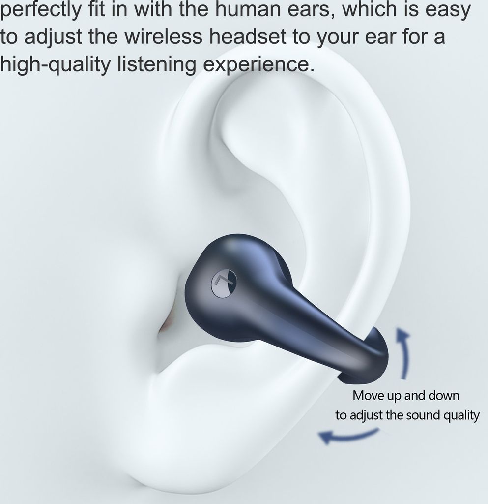 FEIGO Bluetooth Kopfhörer Sport – In-ear, Noise Cancelling, 8h Laufzeit, ENC Mikrofone, Mit Ladekoffer