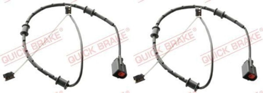 2x QUICK BRAKE WS 0448 A Warnkontakt Bremsbelagverschleiß 701mm Vorne für JAGUAR F-Type Coupe (X152) F-Type Cabrio (X152)