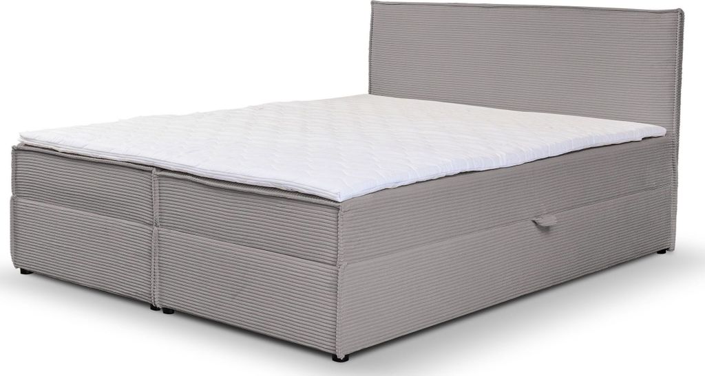 VENASI GLORIA Boxspringbett 160x200 mit Bettkästen H2/H3 Produktbild 