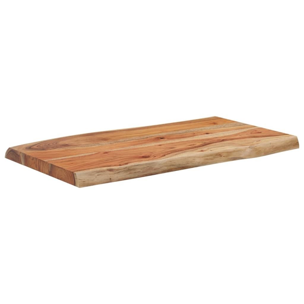 vidaXL Piano da tavolo 70x40x2,5 cm rettangolare in legno Immagine del prodotto 