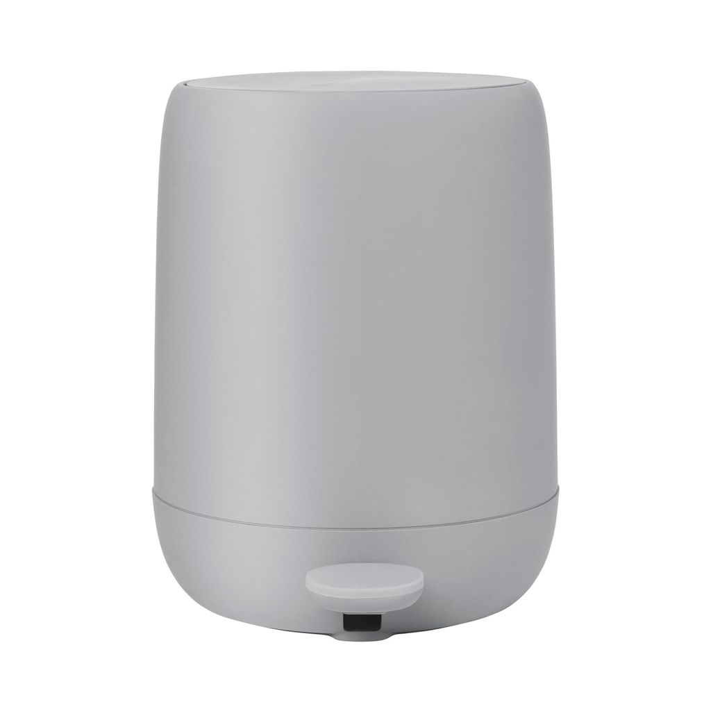 Blomus SONO Treteimer, Abfalleimer, Mülleimer, Kosmetikeimer, Kunststoff, Silikon, micro chip, 5 L, 69170