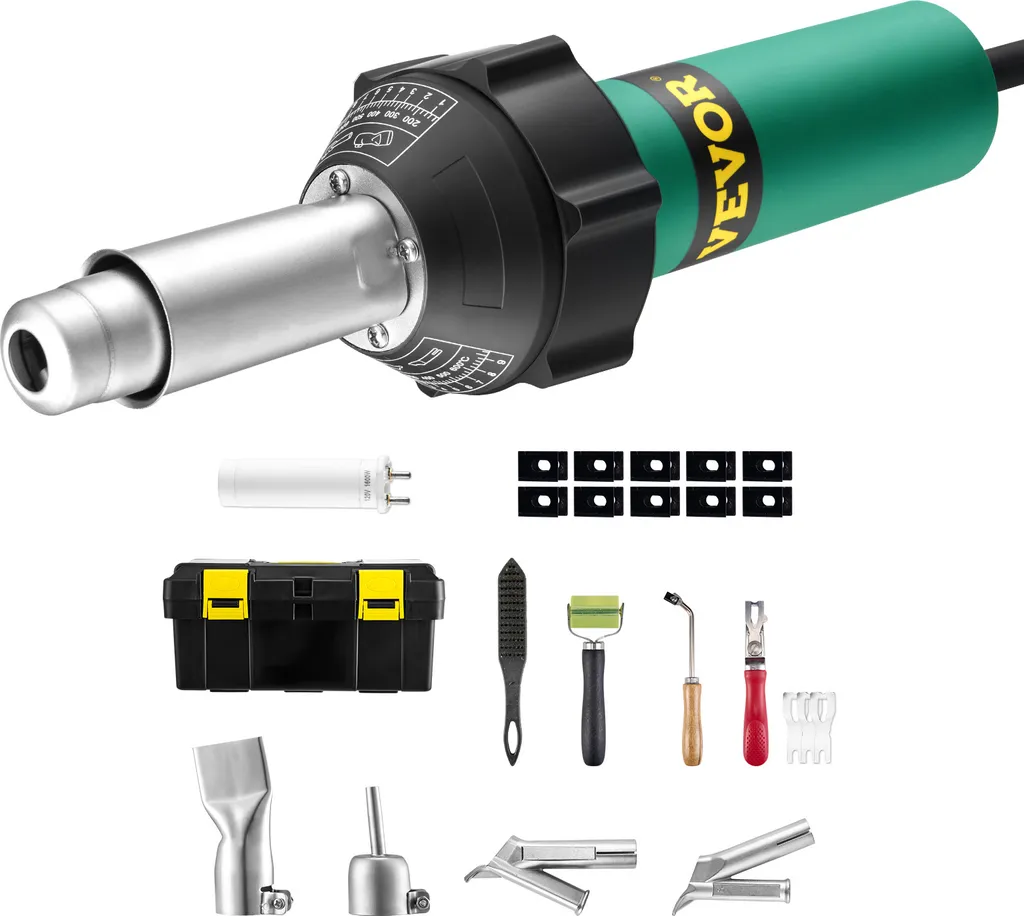 Kit Saldatura Plastica VEVOR 1600W: Ripara Tutto in Casa e in Barca