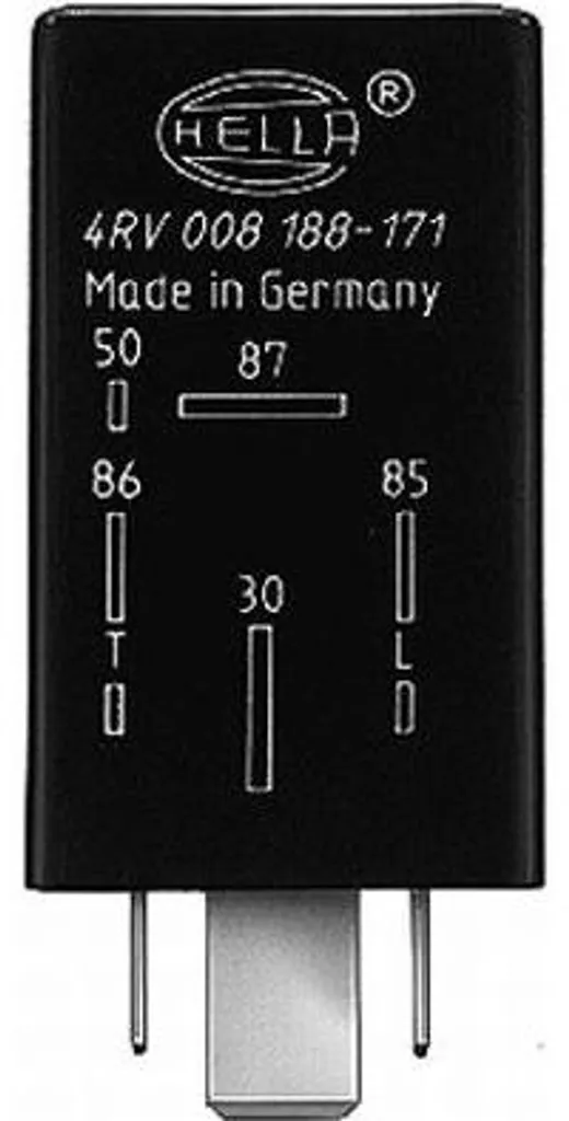 Relais Préchauffage HELLA 4RV 008 188-171 - Transporter IV OE 171911261