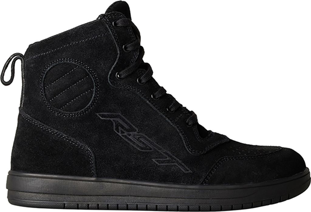 RST Hi-Top Stiefel - Schwarzes Wildleder