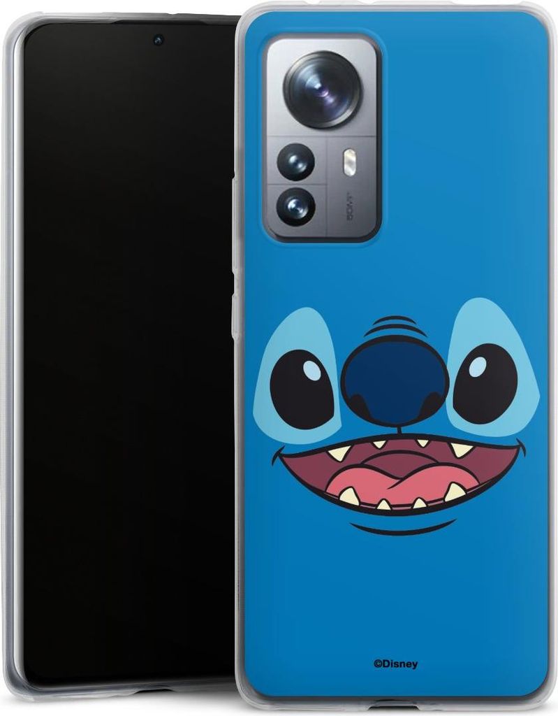 DeinDesign Slim Hülle für Xiaomi 12 Pro 5G Silikon Case Ultra Dünn Handyhülle Disney Offizielles Lizenzprodukt Lilo & Stitch
