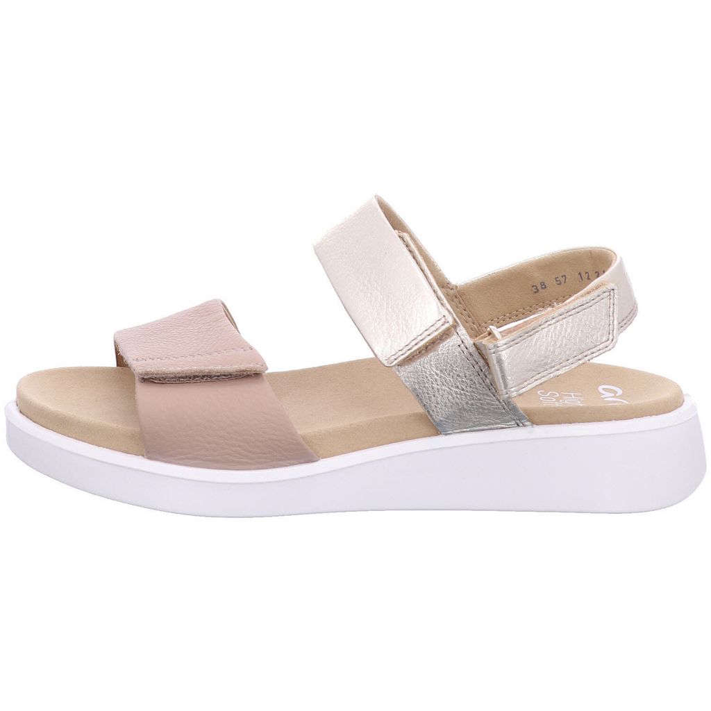 Ara Sandalette MADEIRA-S, Glattleder, Beige, Damen