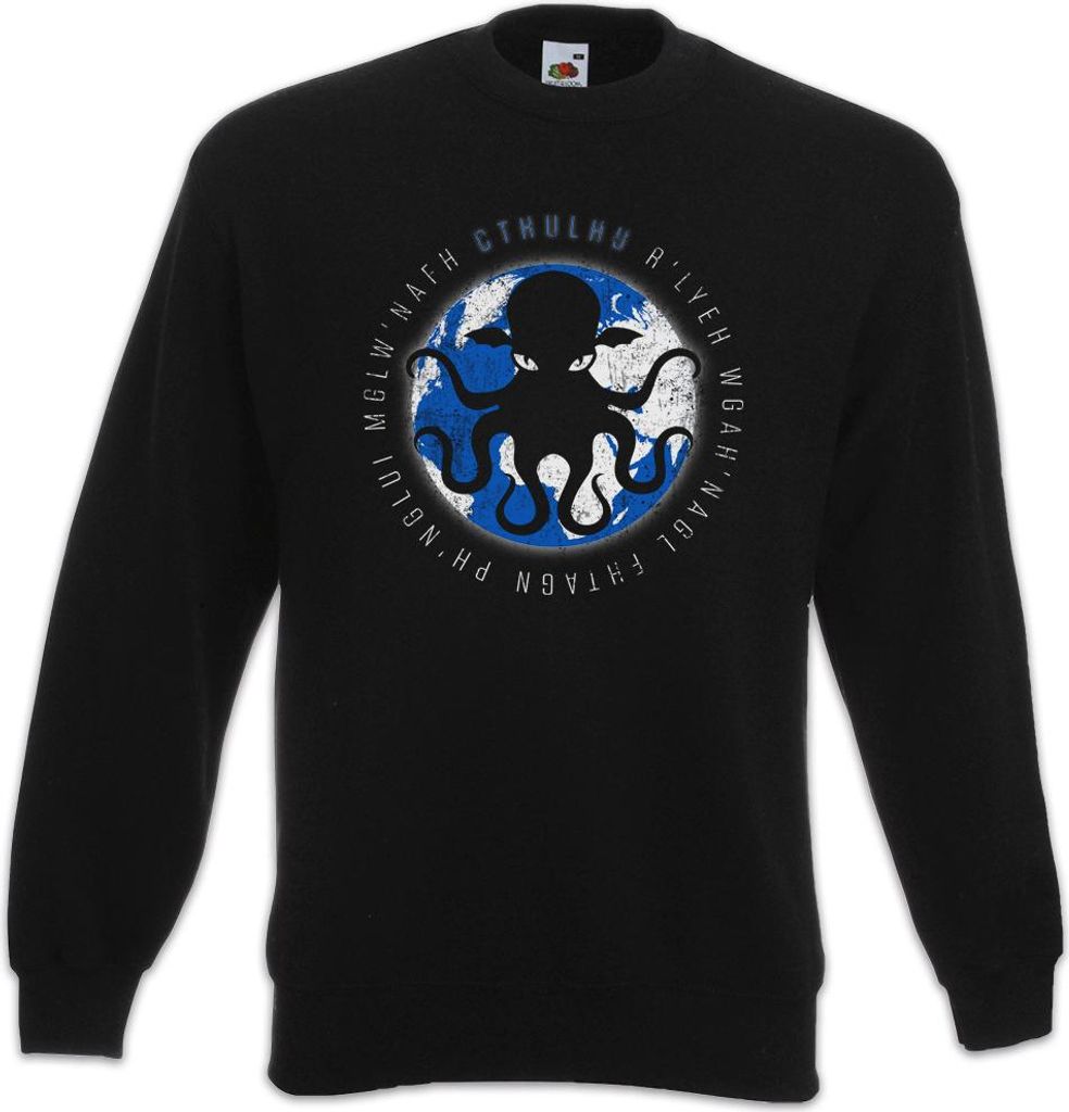 Urban Backwoods Cthulhu XVIII, Sweatshirt, Farbe: Schwarz, Größe: S