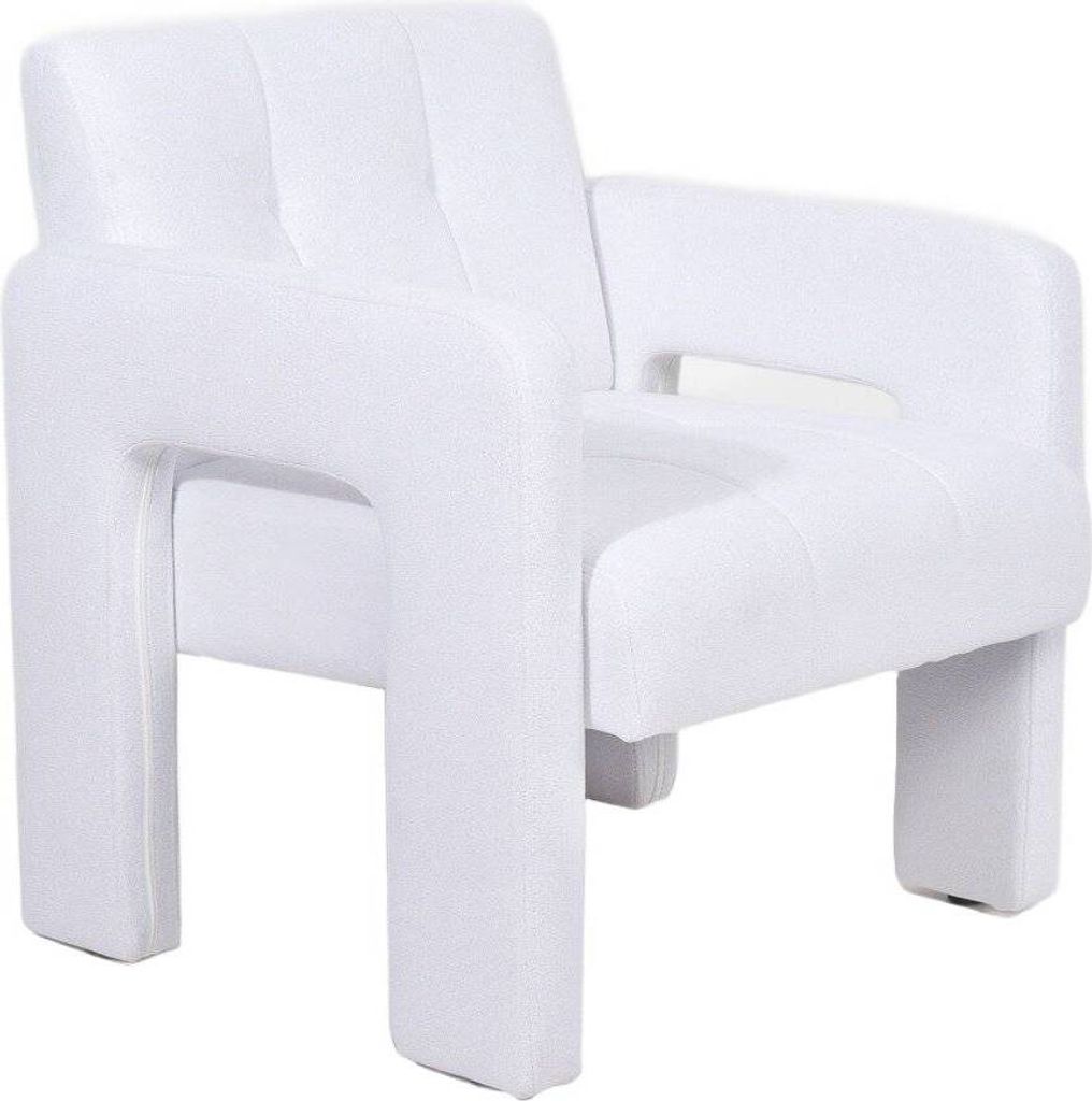 HOMLA Fotel PELLE Biały 68x69x75 cm Zdjęcie produktu 