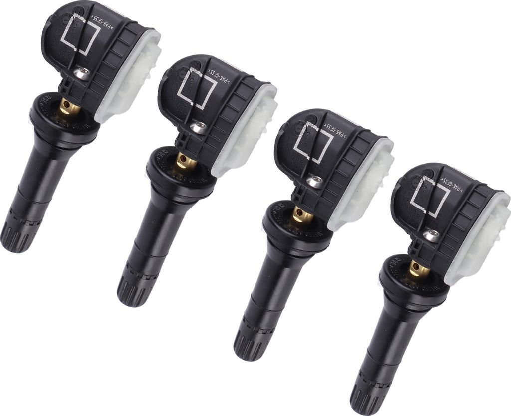 4 ks senzory na monitorovanie tlaku v pneumatikách TPMS Obrázok produktu 