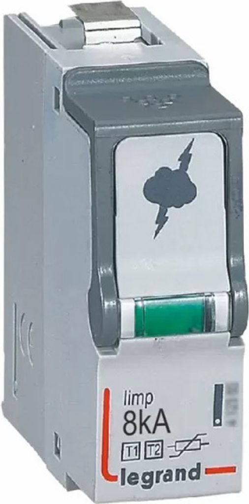 Legrand Schutzmodul T1+T2 8KA 412302 Produktbild 