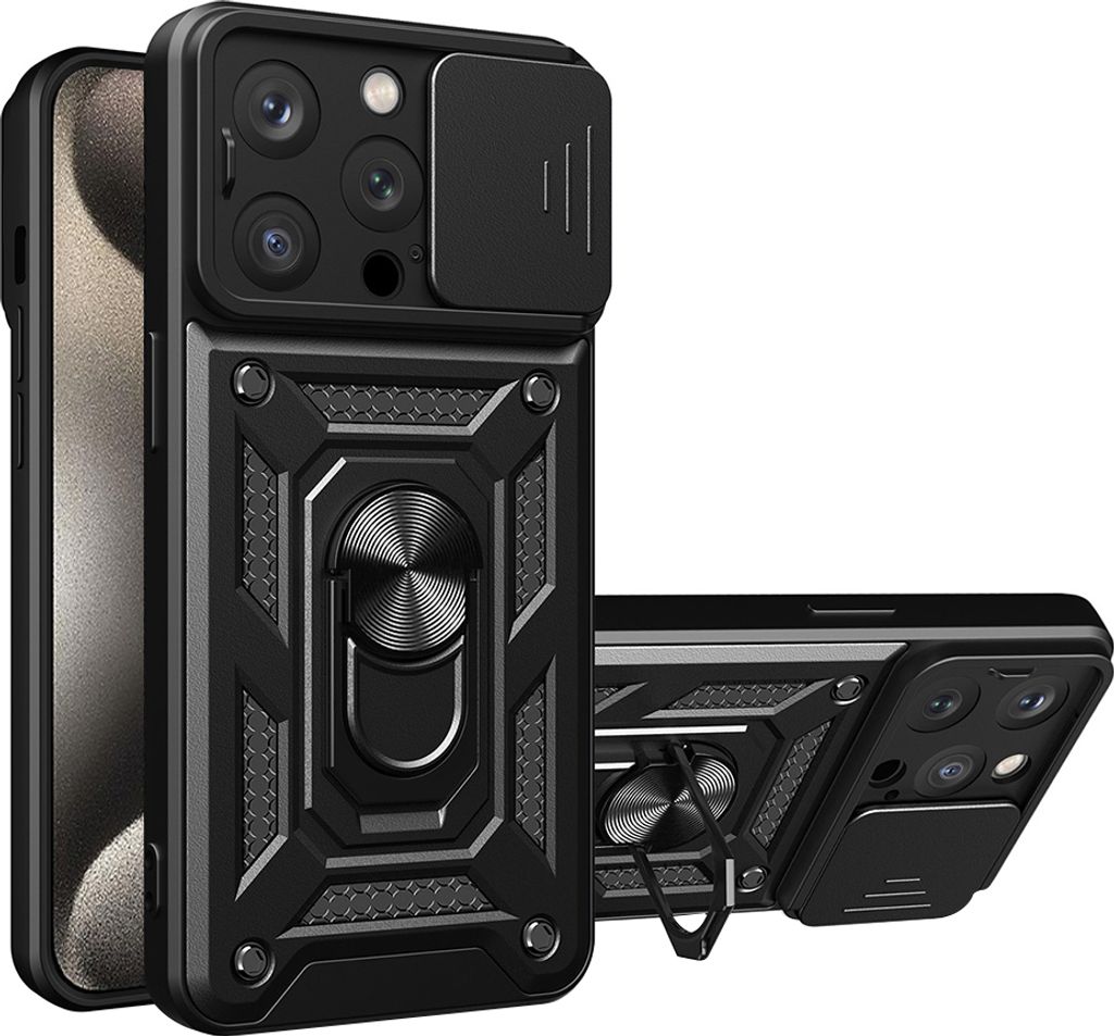 CamShield Series kryt na - iPhone 15 pro - černá Obrázek produktu 