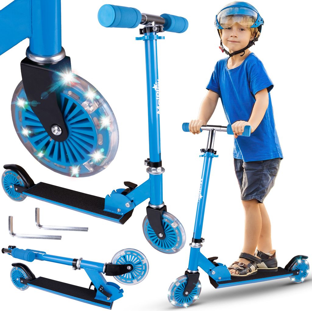MalPlay Kinderroller Cityroller Scooter Klappbar Produktbild 