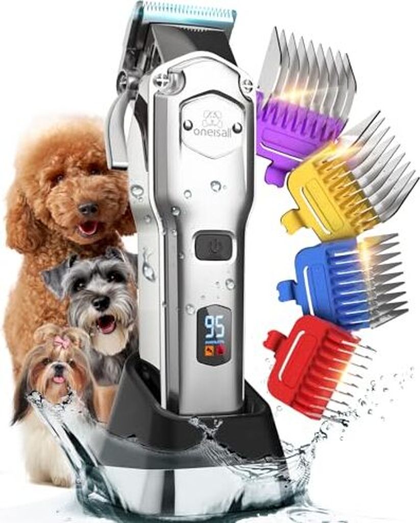 Eineisall ruhiger Hund Clipper Metal Guide Kamm, Produktbild 