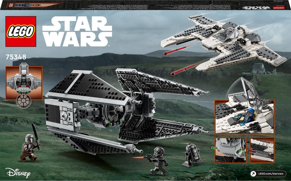 Mandalorianská stíhačka třídy Fang proti TIE Interceptoru Obrázek produktu 