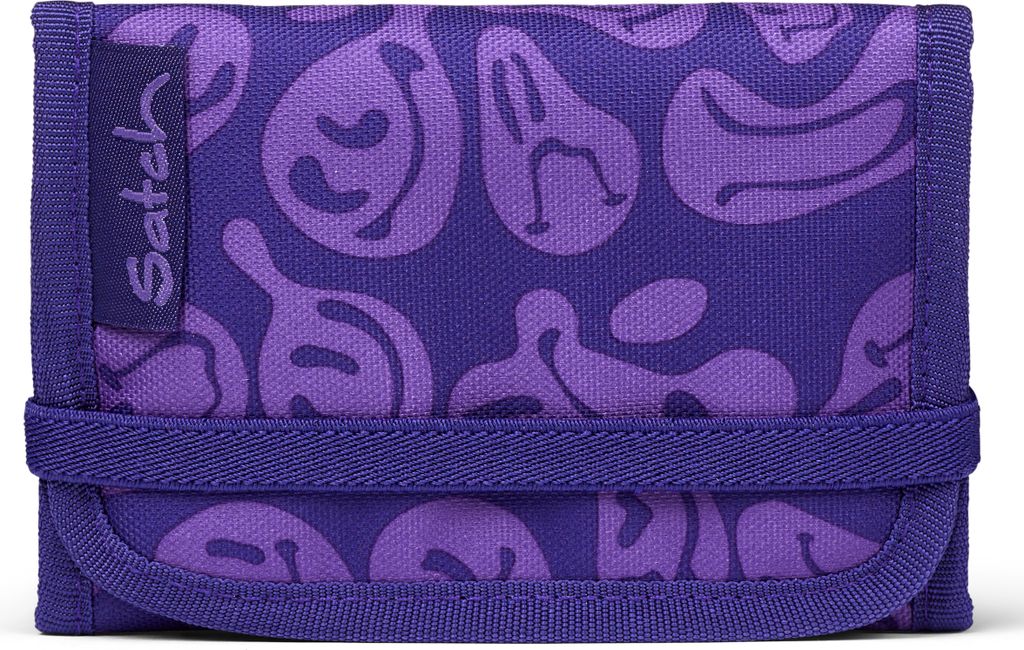 Satch Geldbeutel Bright Faces, Münz- und Scheinfach, inkl. Sichtfach