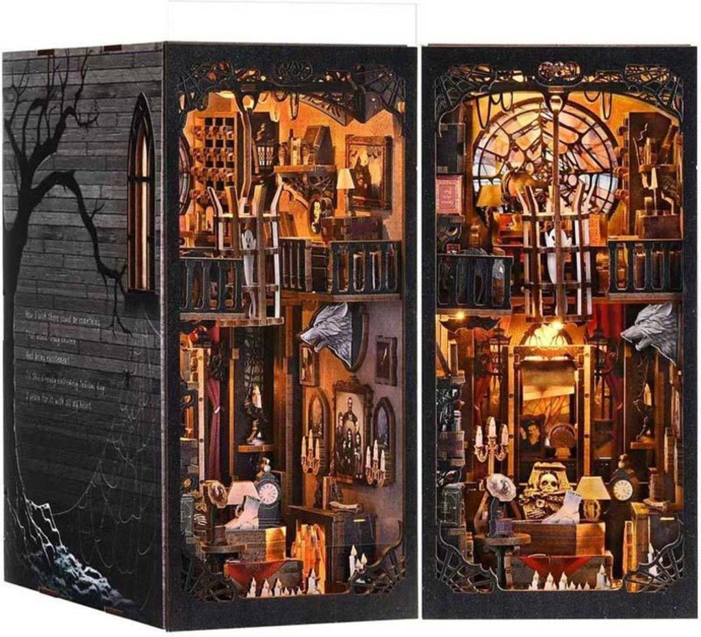 Habarri | DIY Book Nook - La famille Dracula - Puzzle 3D - Image du produit 
