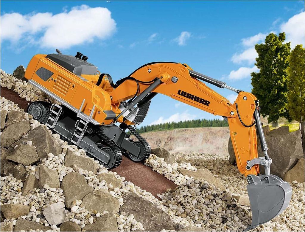 Pásové rypadlo SIKU Liebherr R980 SME Obrázek produktu 6