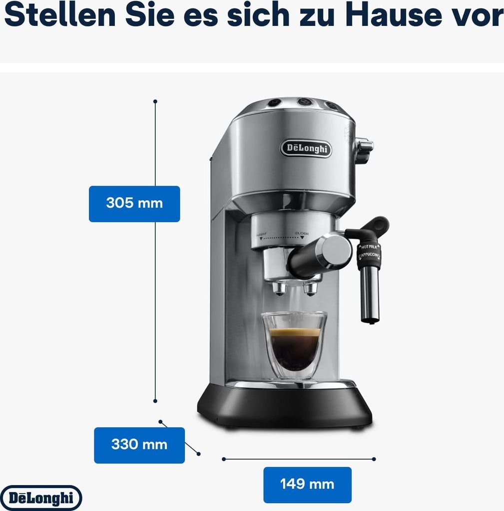 Espressomaschine Delonghi Espresso Media Markt DE LONGHI