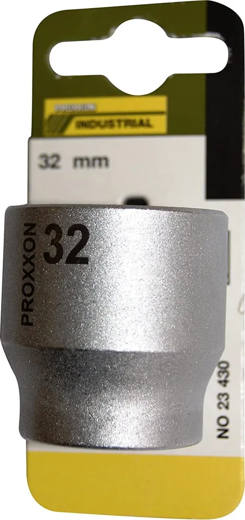 Proxxon 23430 Chiave a bussola 32 mm, 1/2 pollice, in acciaio al CrV