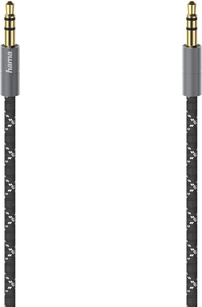 Hama Audio-Kabel 3,5mm-Klinke, Stereo, gold, 0,75 m
