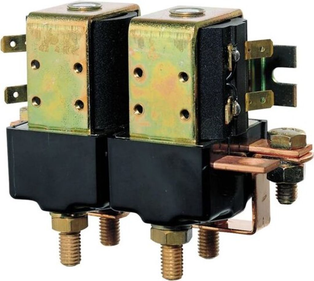 VETUS Doppelrelais 24 Volt 3000W M8 Klemmen | AFST324D
