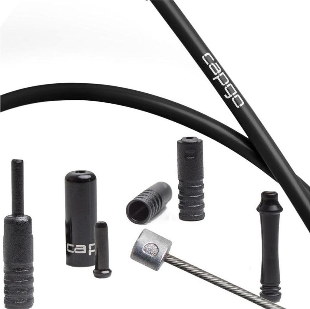 capgo BL Schaltset 1x Shimano/SRAM Road/MTB schwarz - beste Schaltperformance...