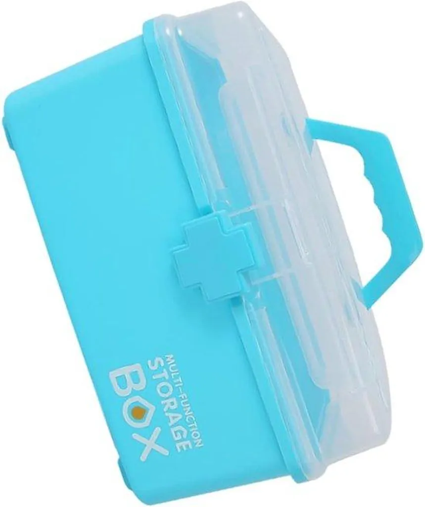 Organisateur armoire à pharmacie bords arrondis 25x15cm pour la maison